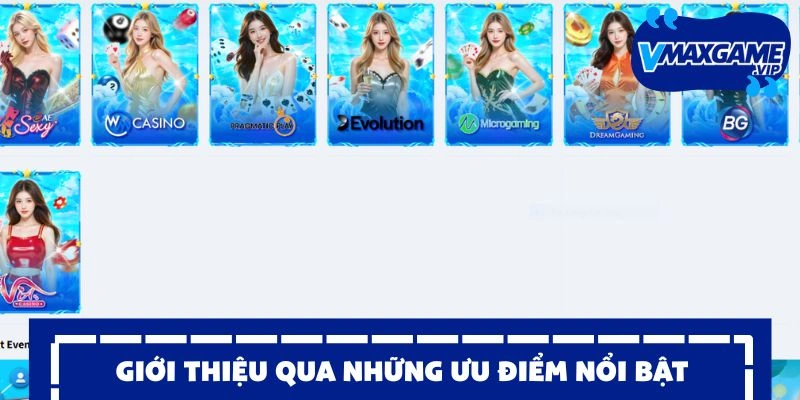 giới thiệu ưu điểm nổi bật