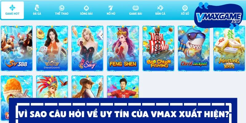 nhà cái vmax có uy tín không vì sao