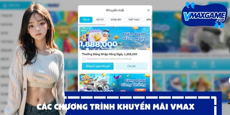 vmax khuyến mại