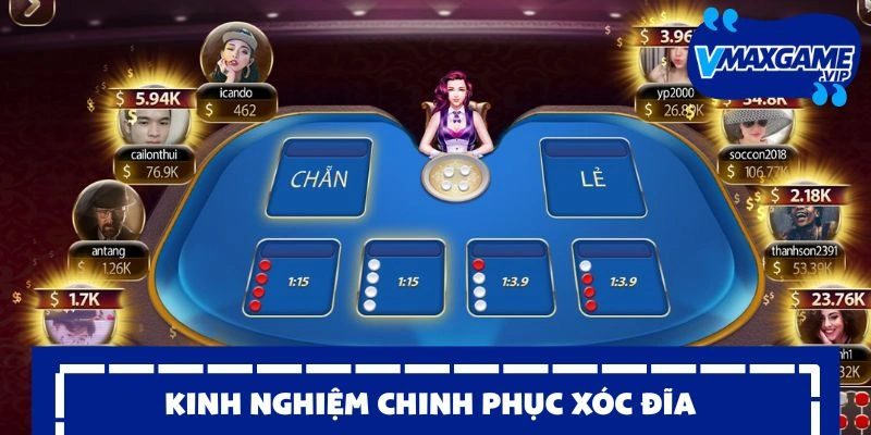 xóc đĩa kinh nghiệm